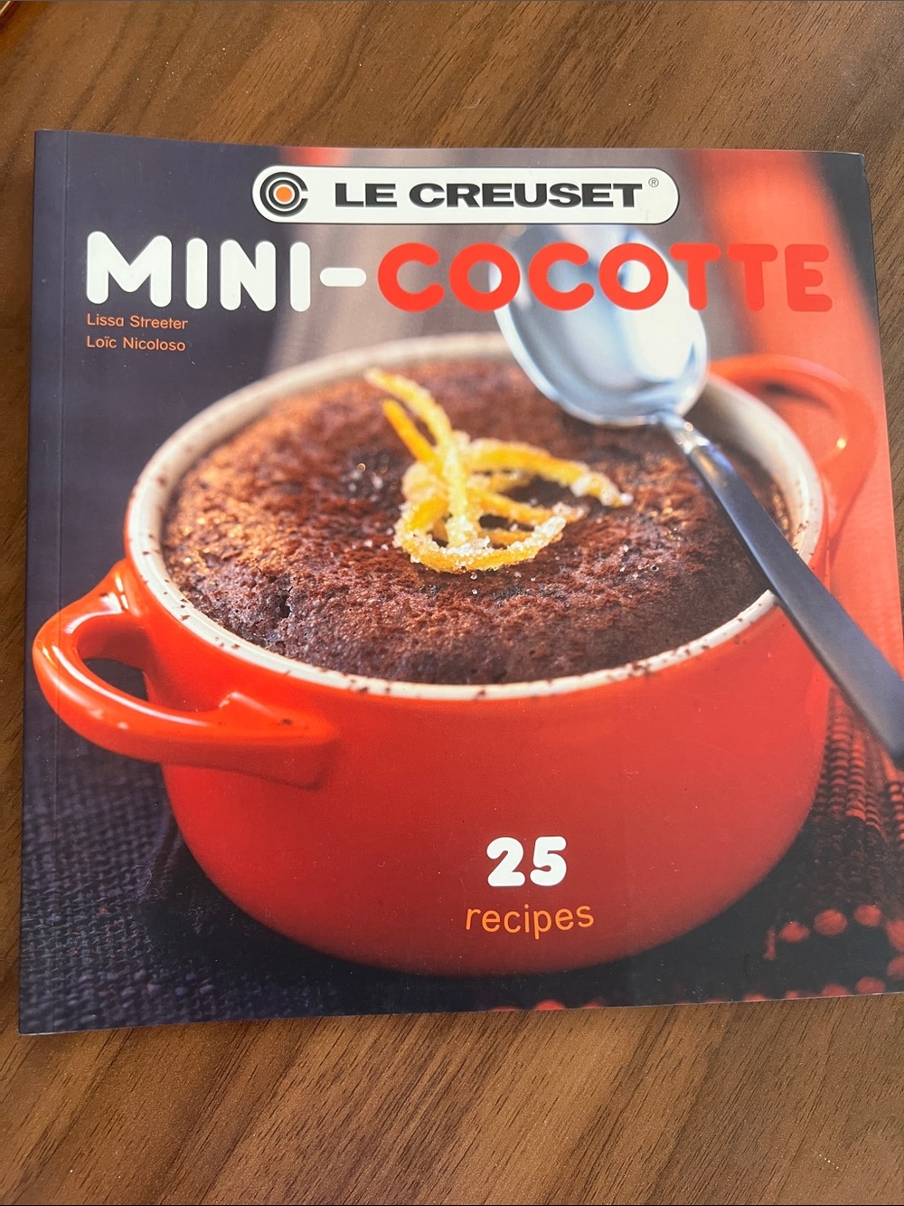 Le Creuset Mini Cocotte Cookbook - Red and White Cover